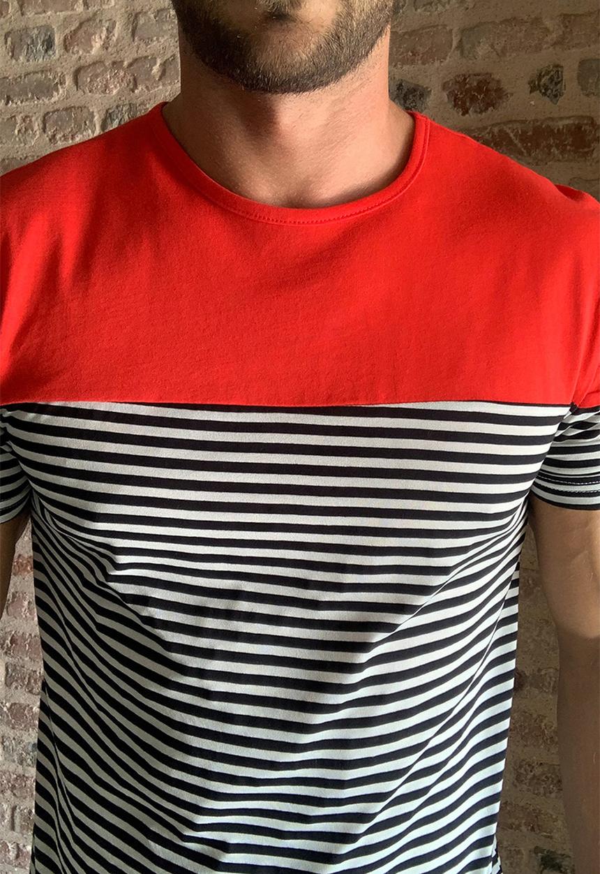 Trendyol - Stripe short sleeve tee - multi