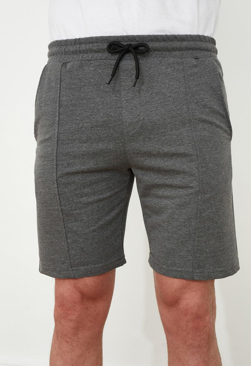 Trendyol - Senzo plain shorts - anthracite