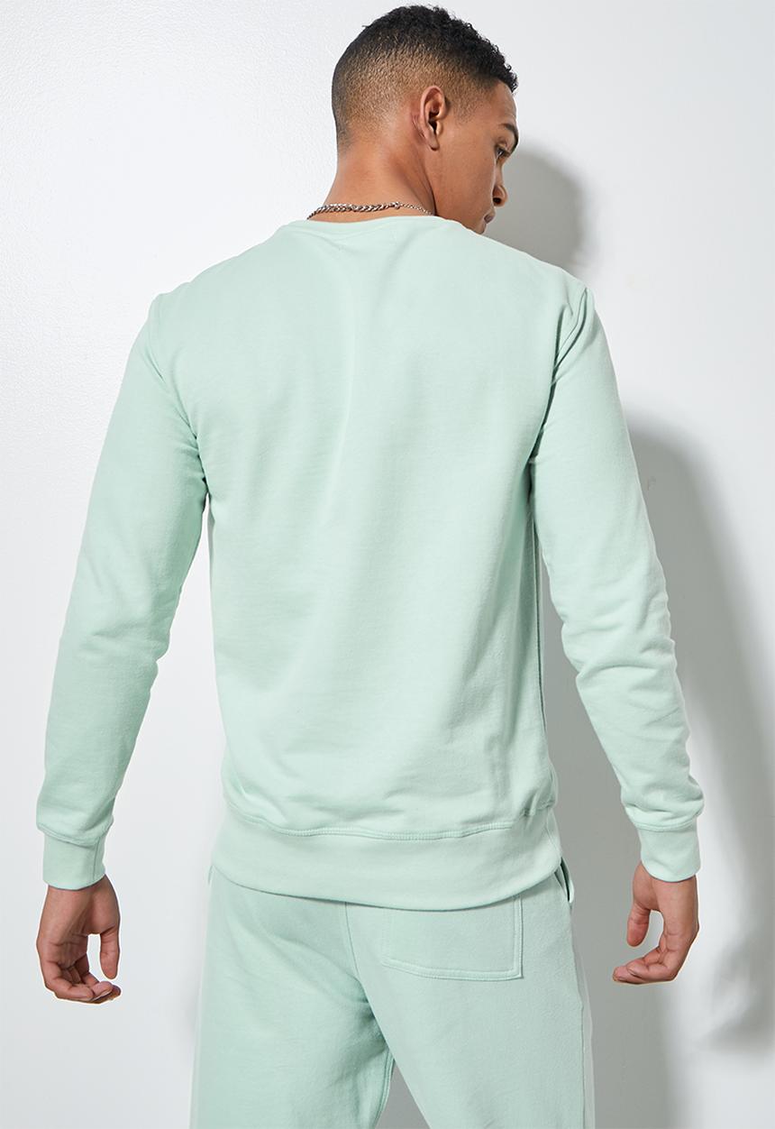 Superbalist - Brewer crew neck sweat - dusty blue