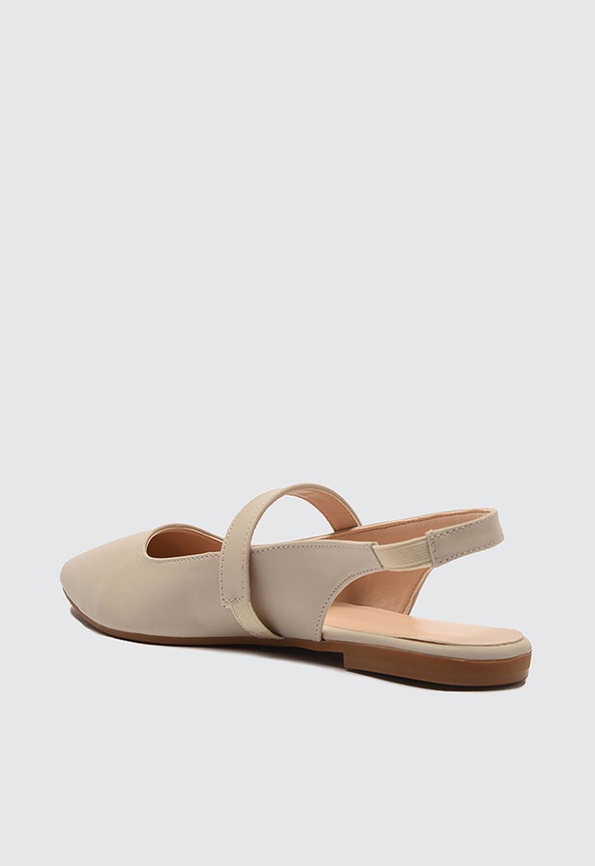 Trendyol - Pointed slingback ballet - neutral