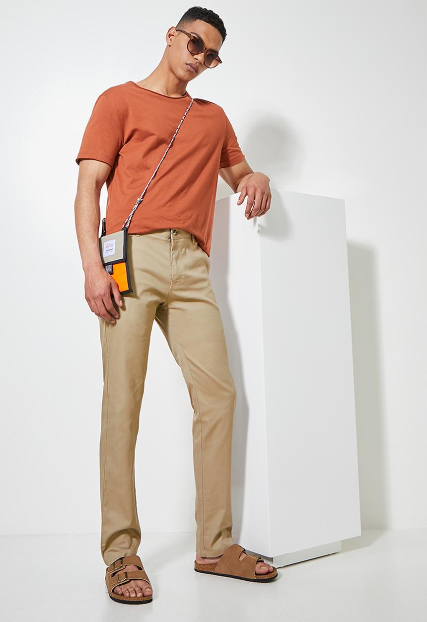 Superbalist - Caleb slim chino - stone