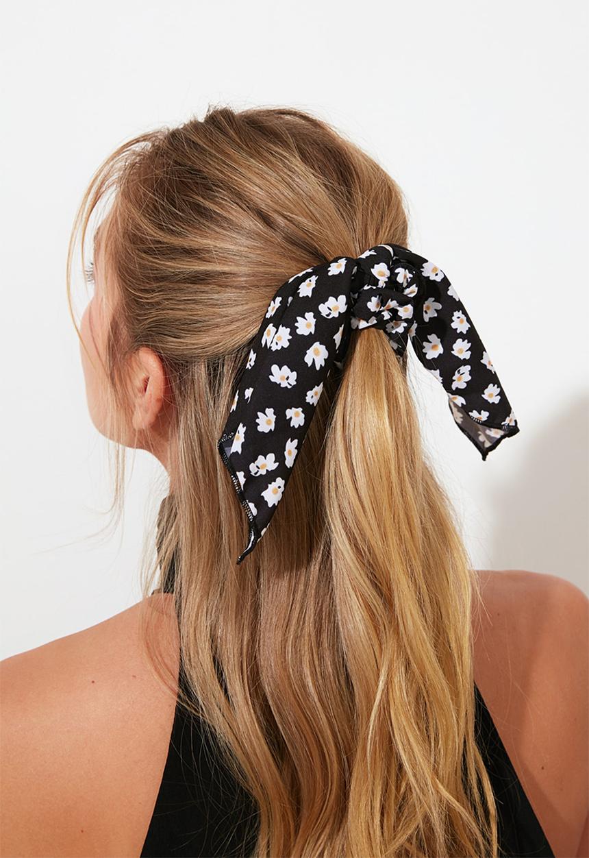 Trendyol - 2 Pack scrunchie - black & neutral