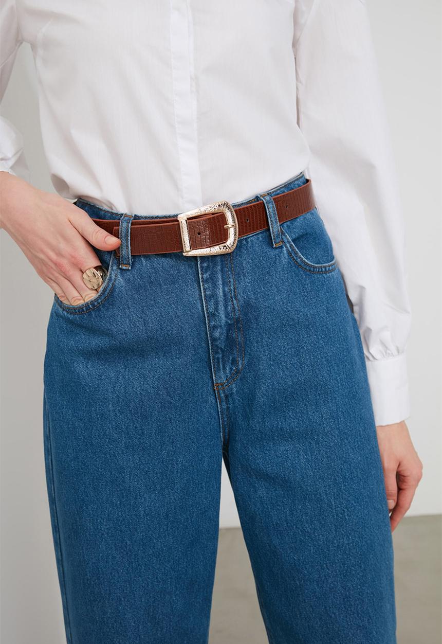 Trendyol - 2 Pack belts - brown & black