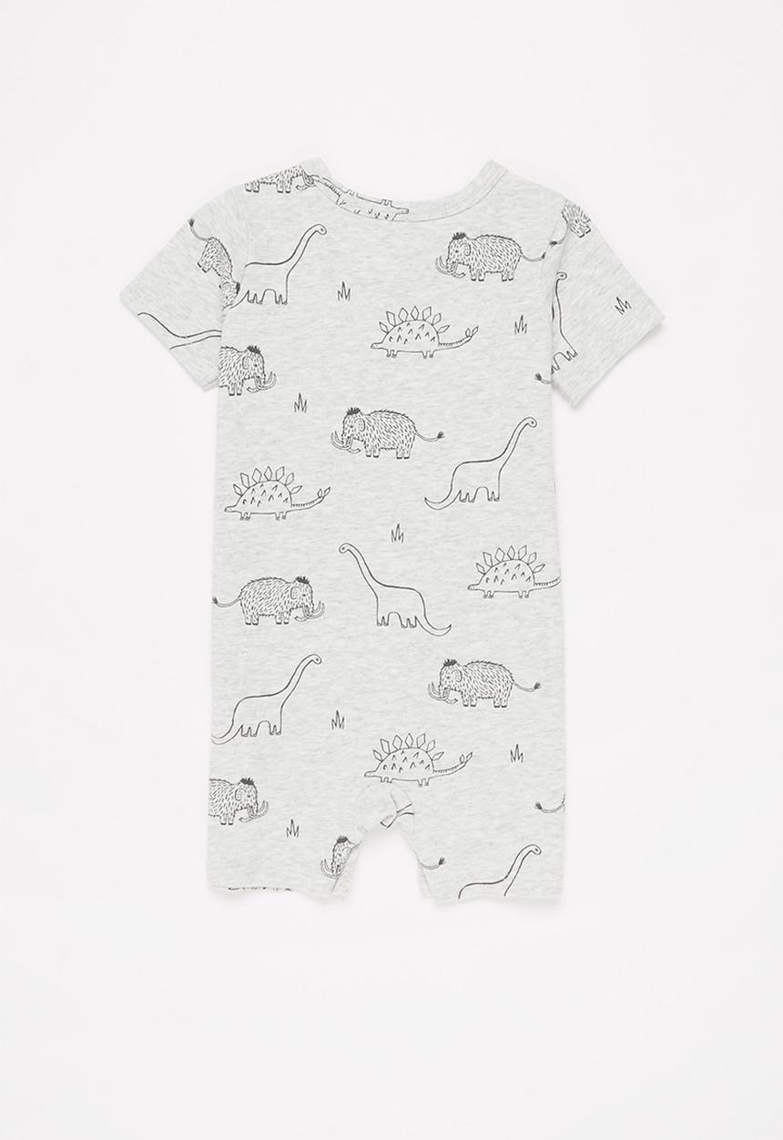Cotton On - The short sleeve romper - cloud marle