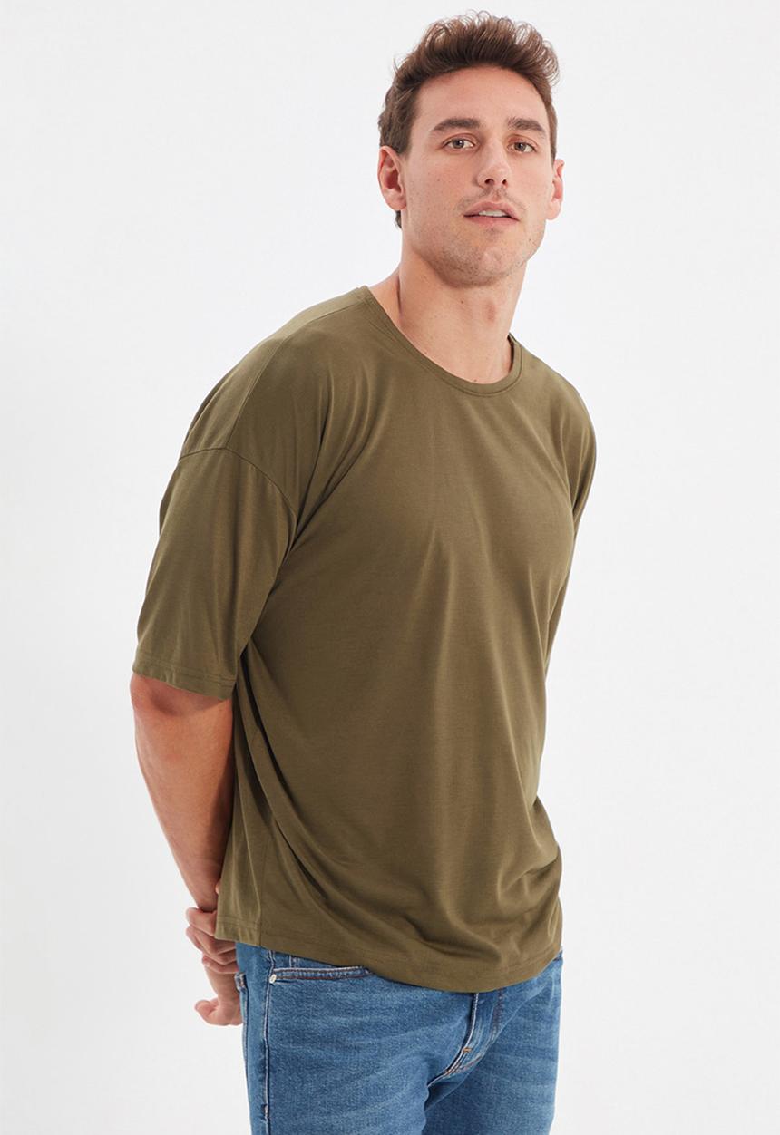 Trendyol - Tito short sleeve tee - khaki