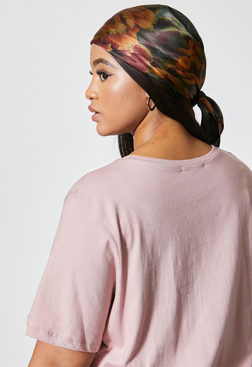 Superbalist - V-neck tiered midi dress - bark