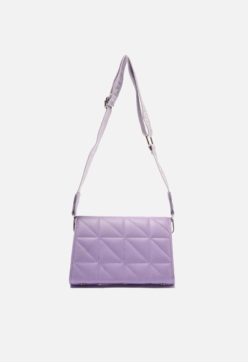 Trendyol - Diamond embossed shoulder bag - lilac