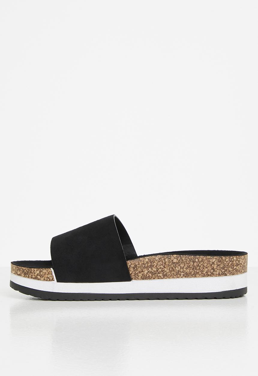 Superbalist - Shellie slide -black