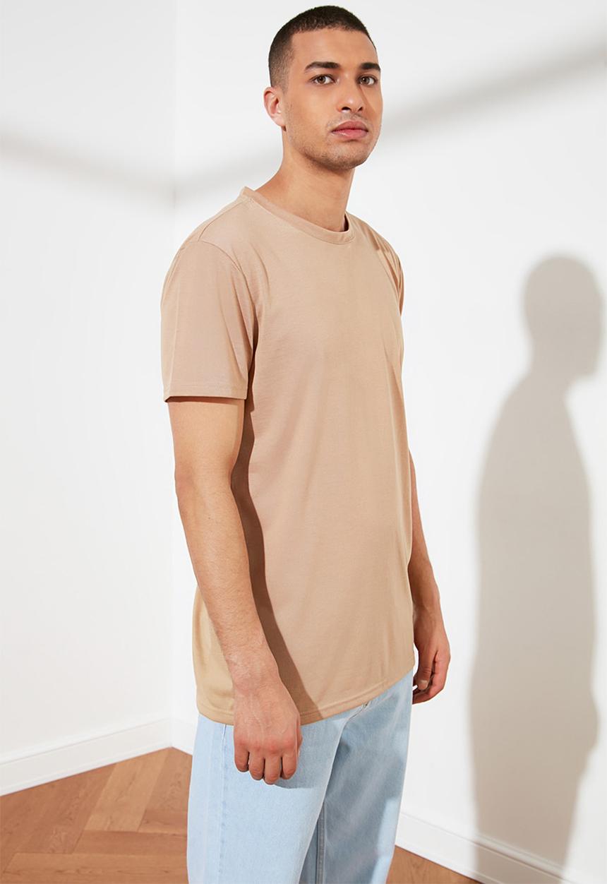 Trendyol - Rico short sleeve tee - beige