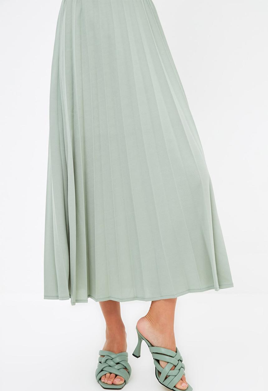 Trendyol - Woven mule heel - green