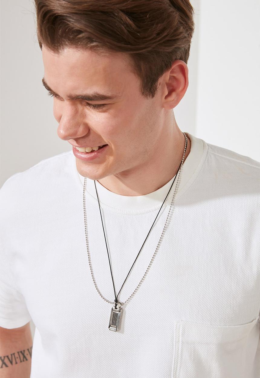 Trendyol - Erkek necklace - silver