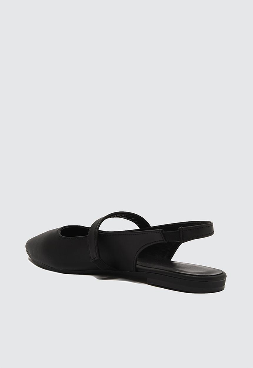 Trendyol - Pointed slingback ballet - black