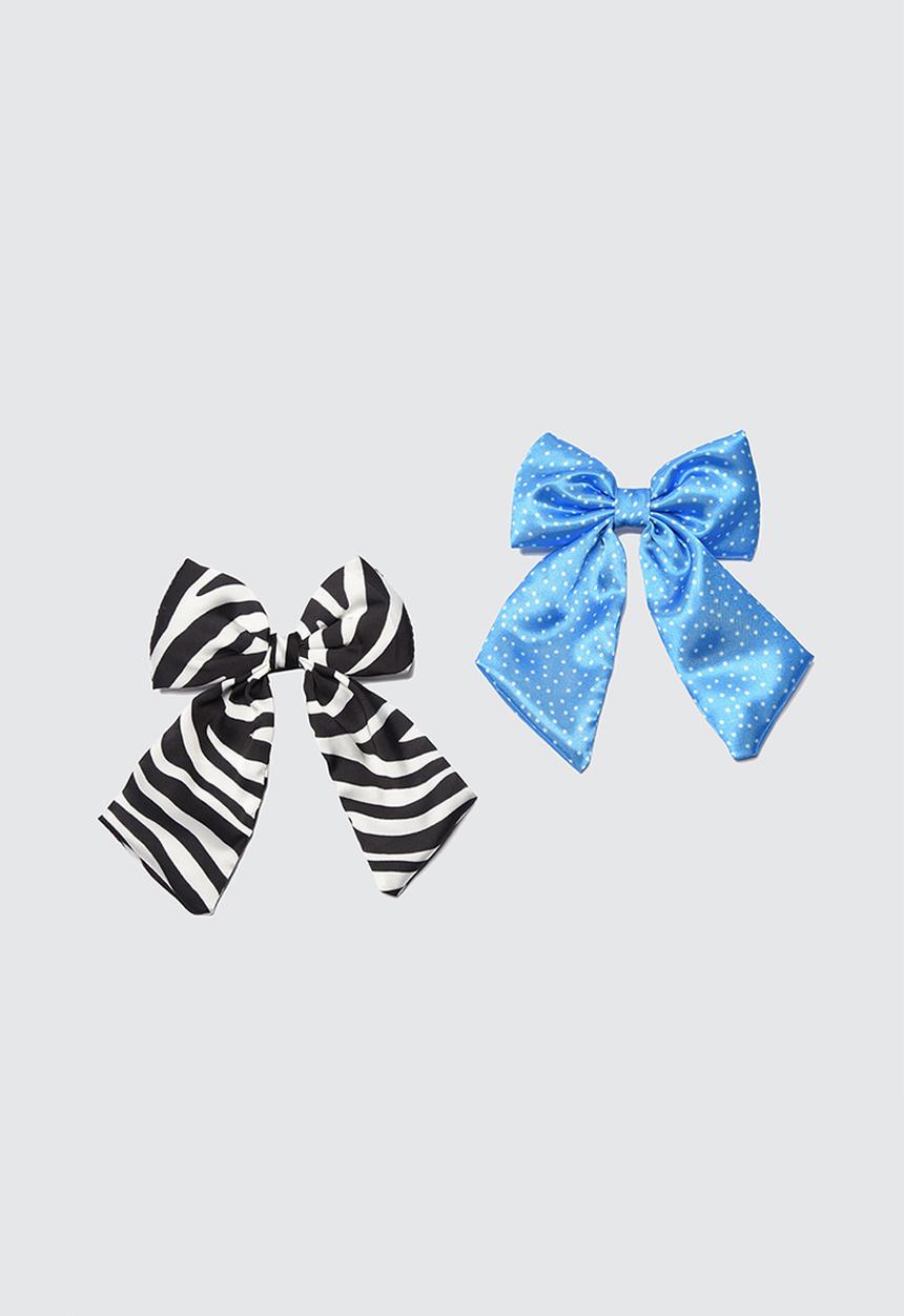 Trendyol - 2 Pack hair clips - blue & black