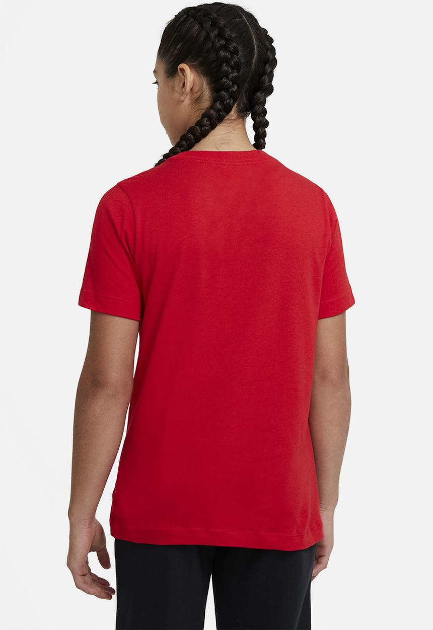 Nike - U nsw tee nike swoosh - university red/white