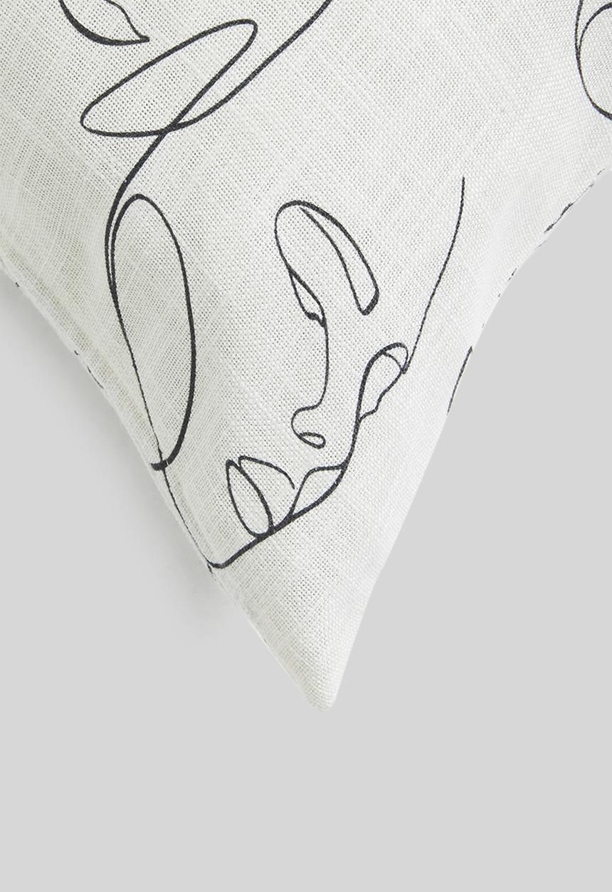 Hertex Haus - Pensive cushion cover - ivory