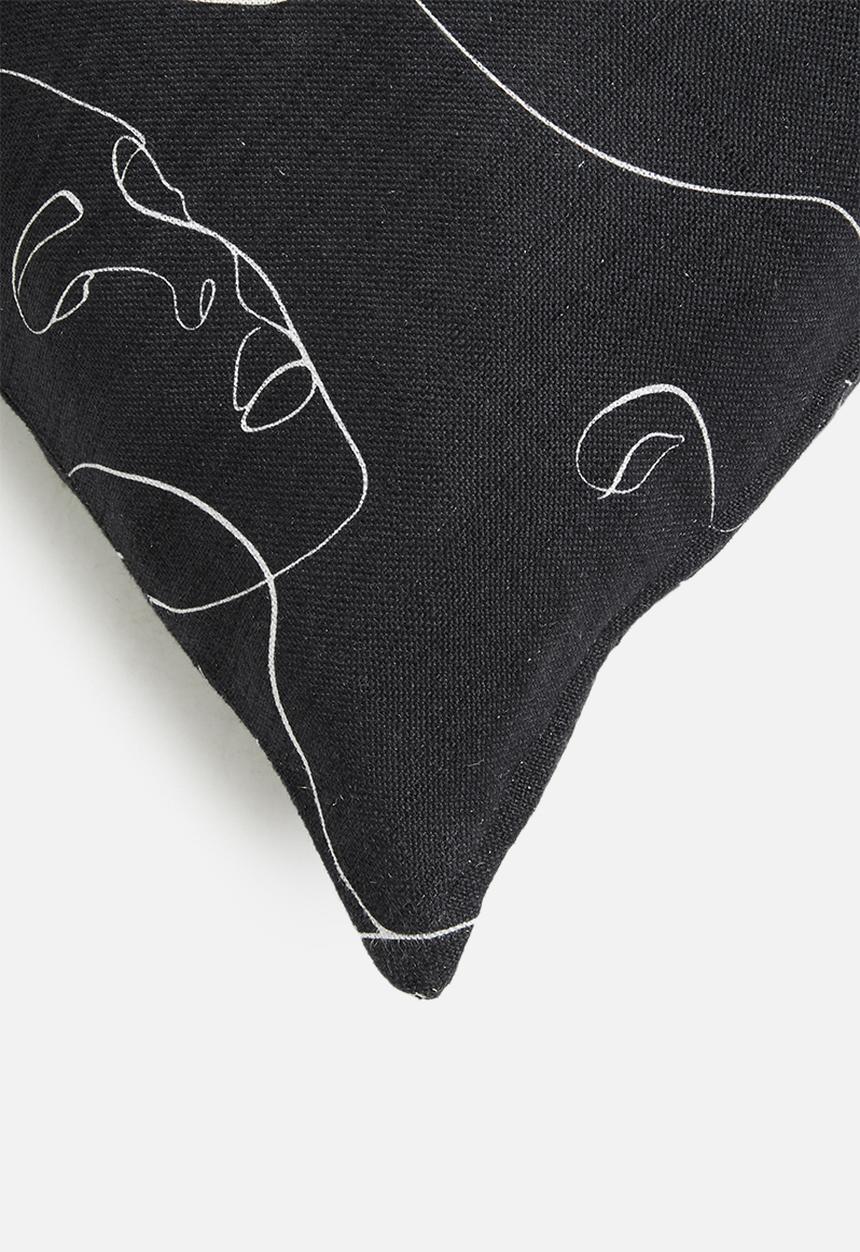Hertex Haus - Pensive cushion cover - abba midnight 