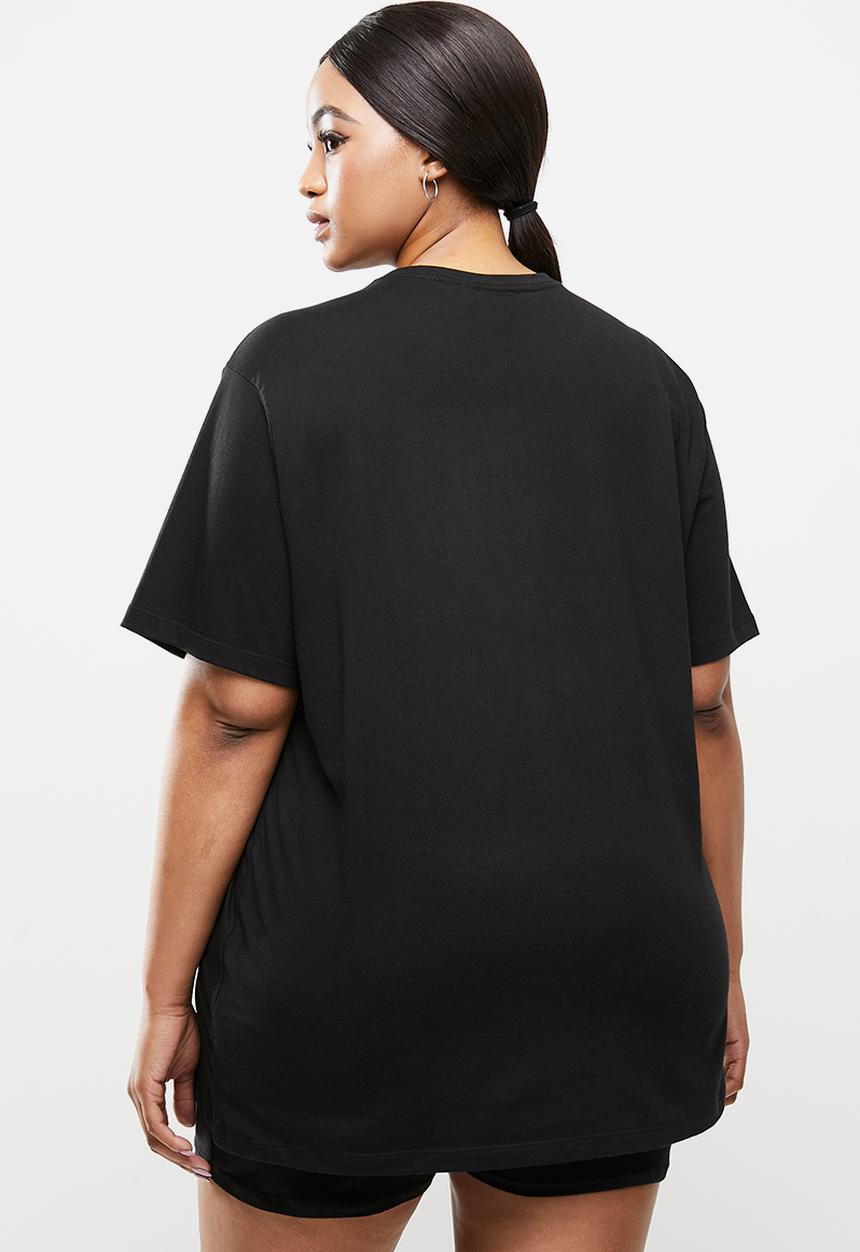 adidas Originals - Plus boyfriend tee f - black