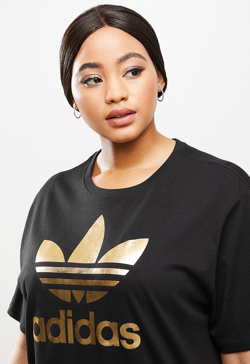 adidas Originals - Plus boyfriend tee f - black
