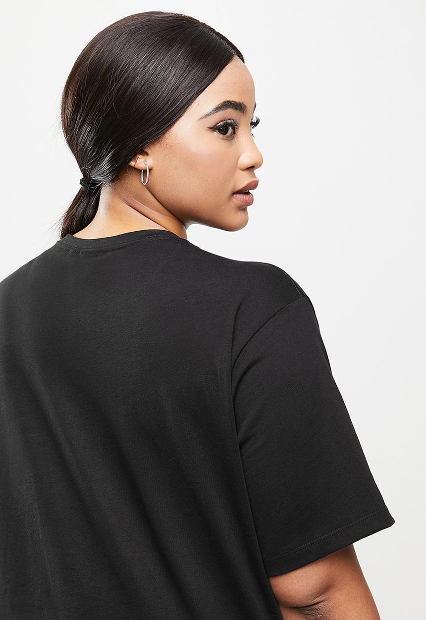 adidas Originals - Plus boyfriend tee f - black