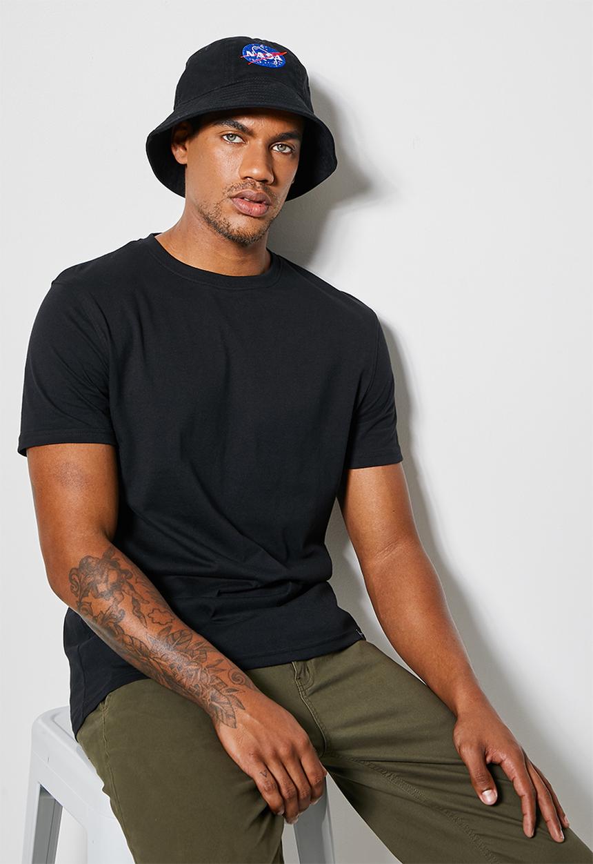 Superbalist - Nasa meatball bucket hat - black