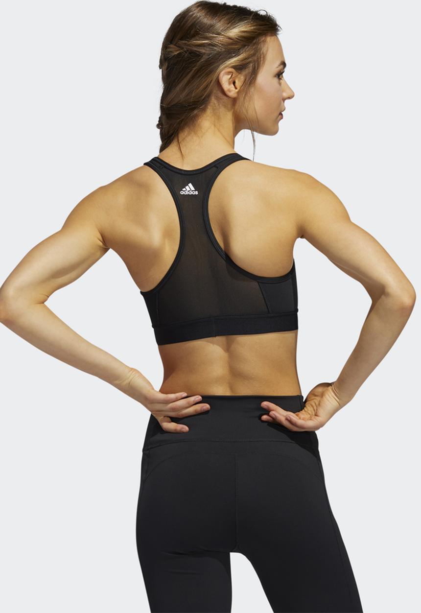 adidas Performance - Don't rest alphaskin sp active bra - black & white
