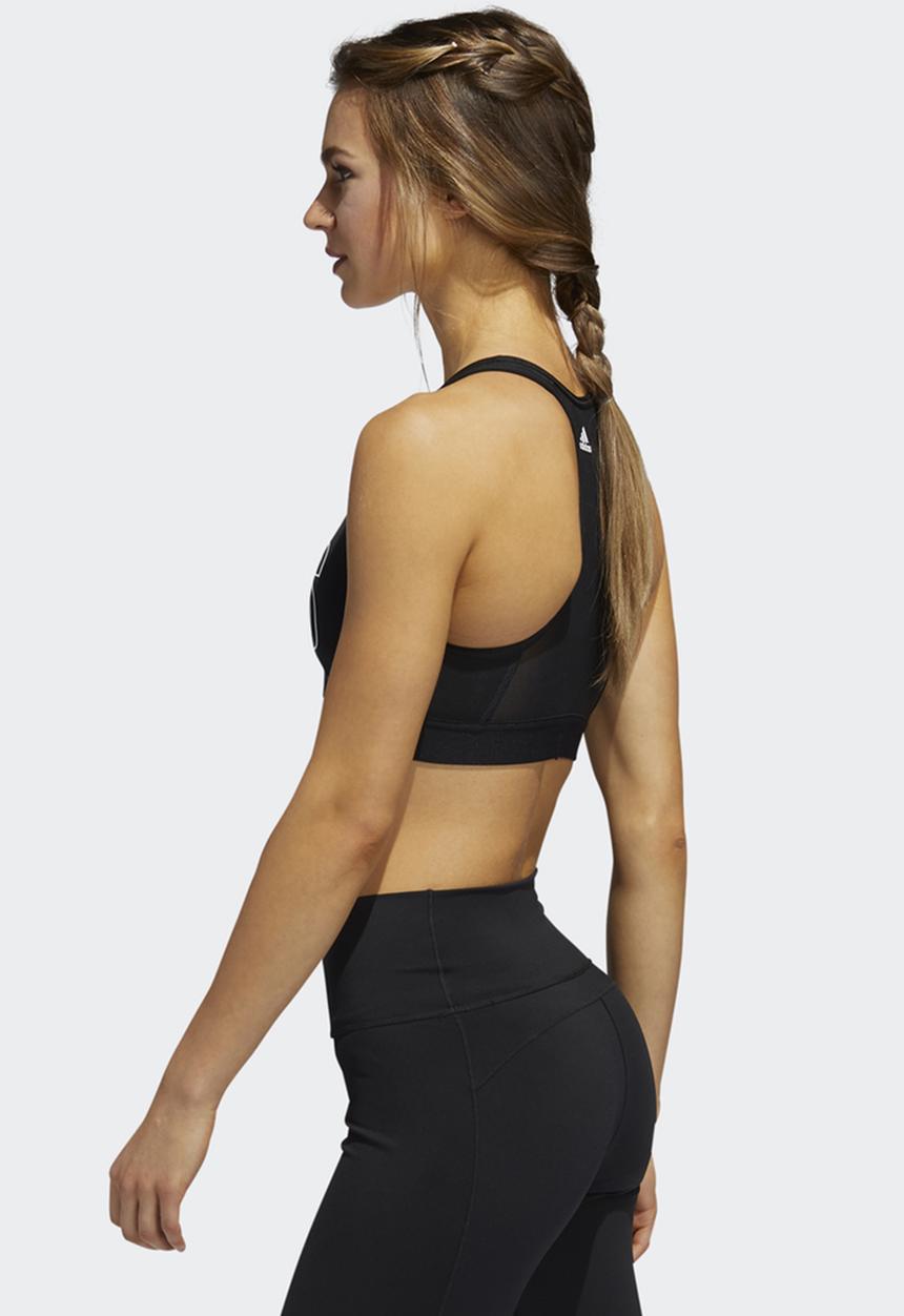 adidas Performance - Don't rest alphaskin sp active bra - black & white