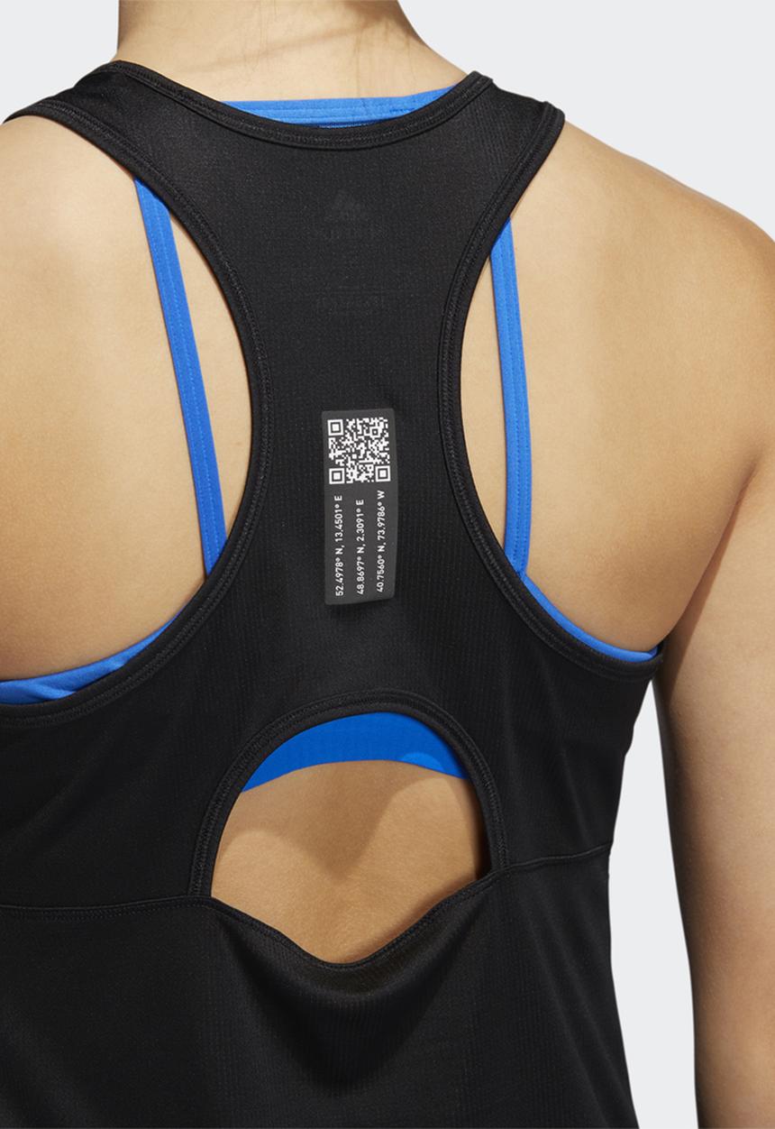 adidas Originals - Primeblue tank w - black