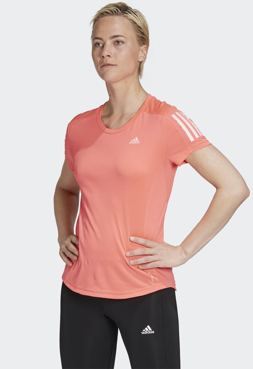 adidas Originals - Own the run tee - signal pink