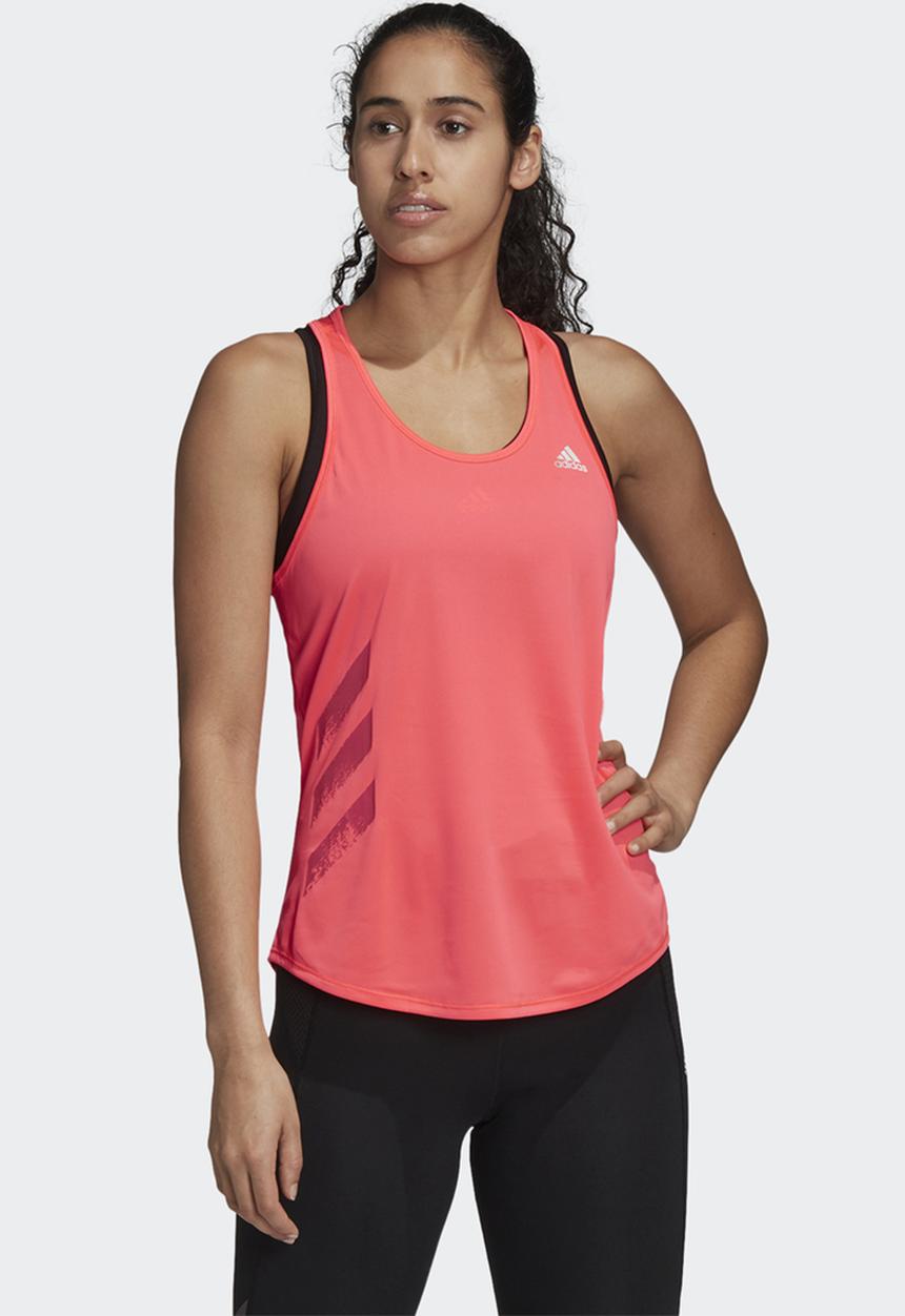 adidas Originals - Run it tank 3-stripes - signal pink