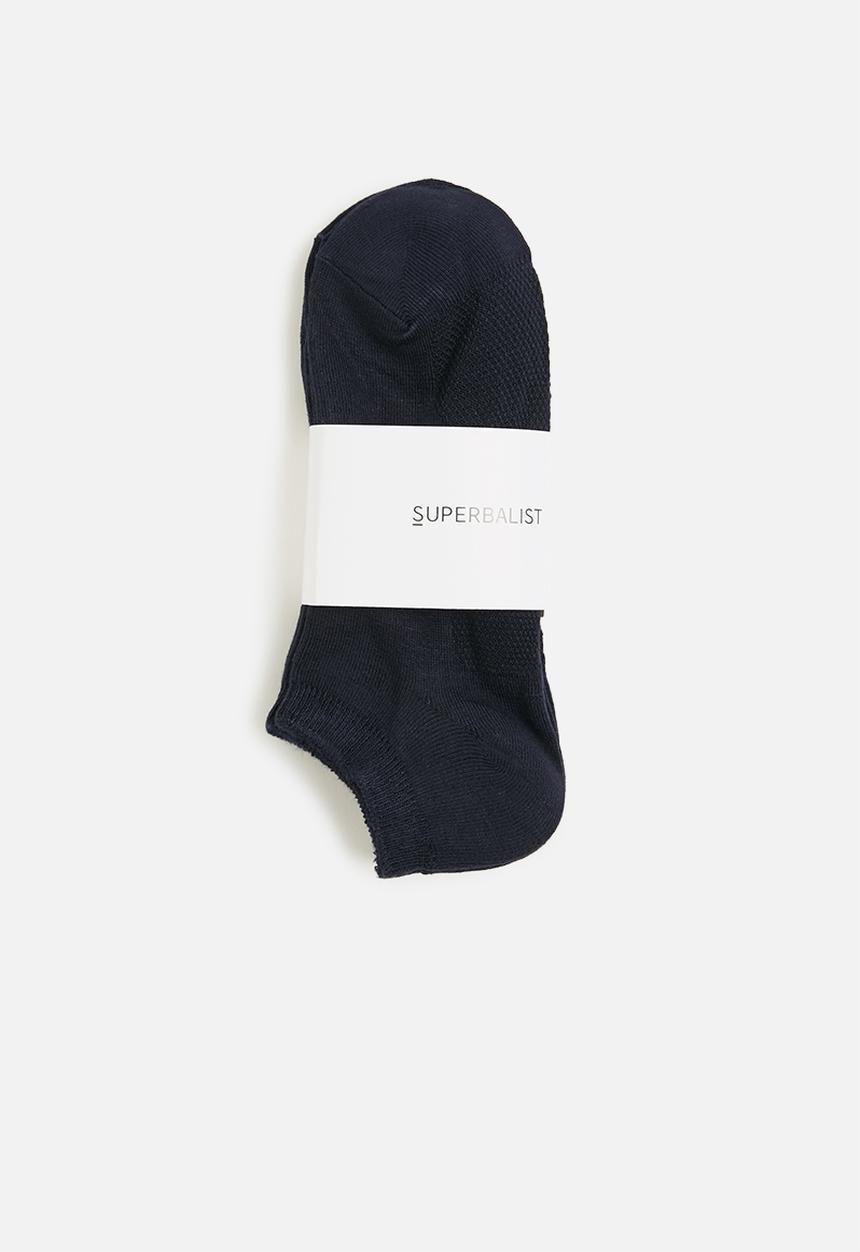 Superbalist - Plain 3-pack ankle socks - navy x3