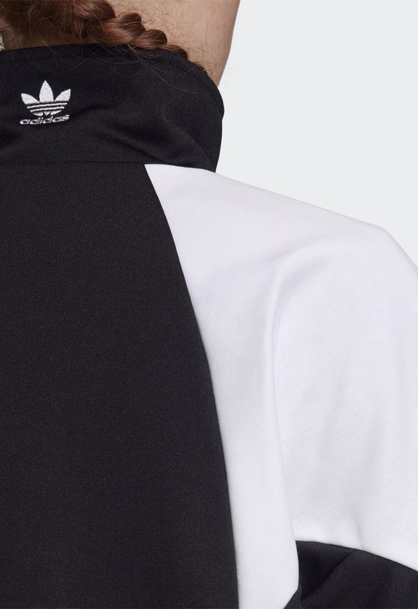 adidas Originals - Large logo tracktop - black & white