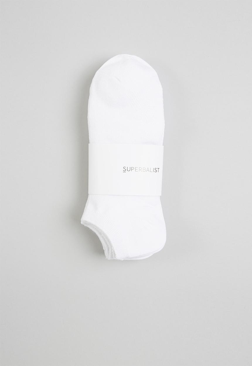 Superbalist - Plain 5-pack ankle socks - white x5