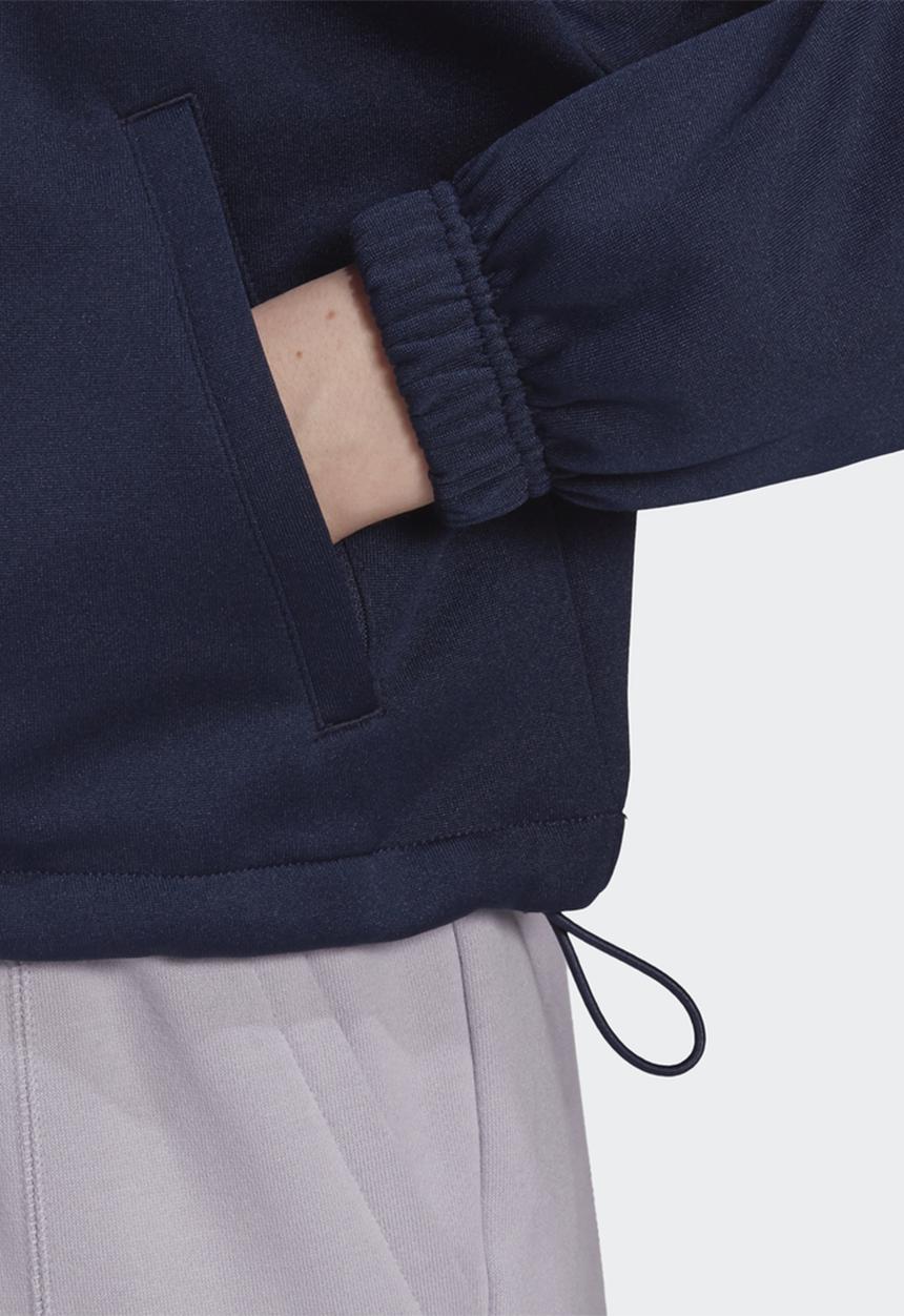 adidas Originals - Large logo tracktop - navy & purple 