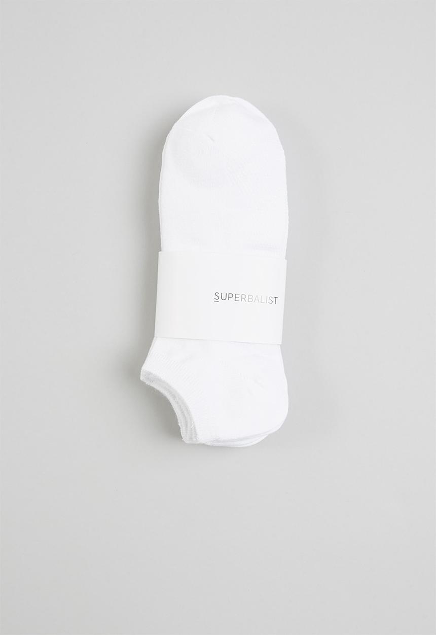 Superbalist - Plain 3-pack ankle socks - white x3