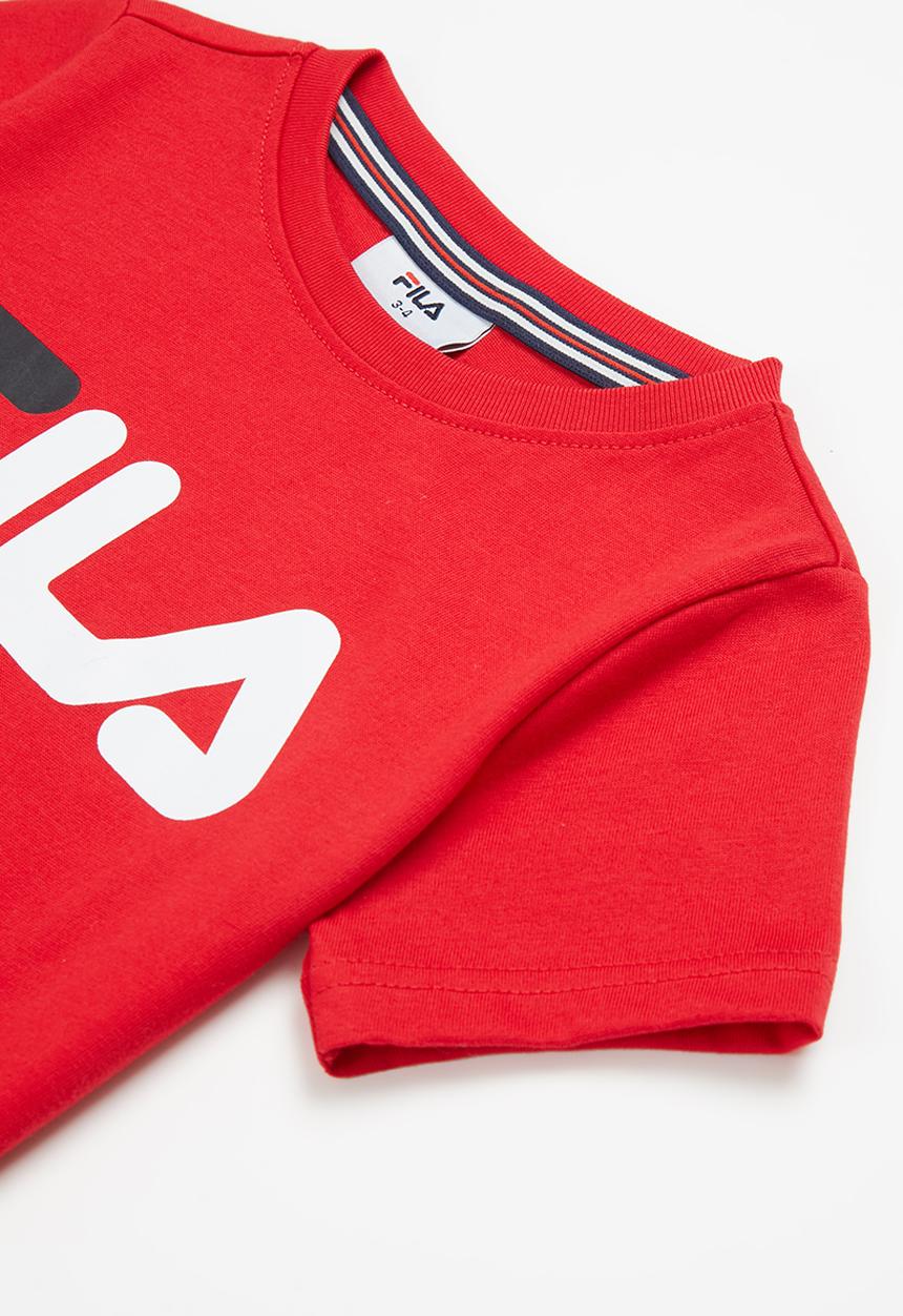 FILA - Deckle t-shirt - chinese red