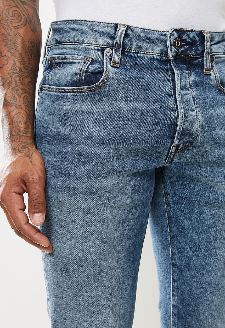 G-STAR - 3301 slim fit jeans - lt aged