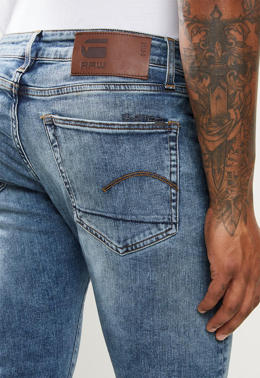 G-STAR - 3301 slim fit jeans - lt aged