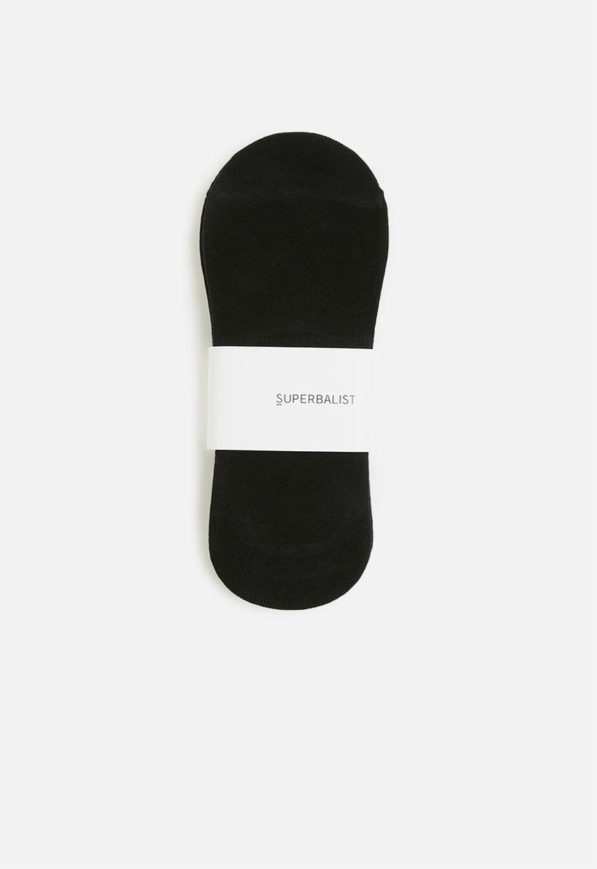 Superbalist - Plain secret socks 3 pack - black x3