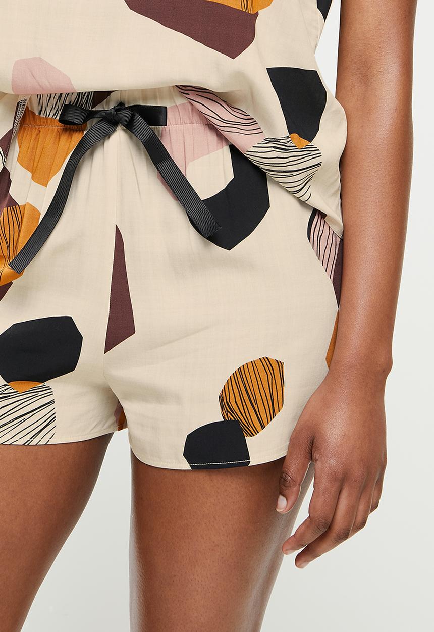 Superbalist - Sleep cami & shorts set - abstract pastel