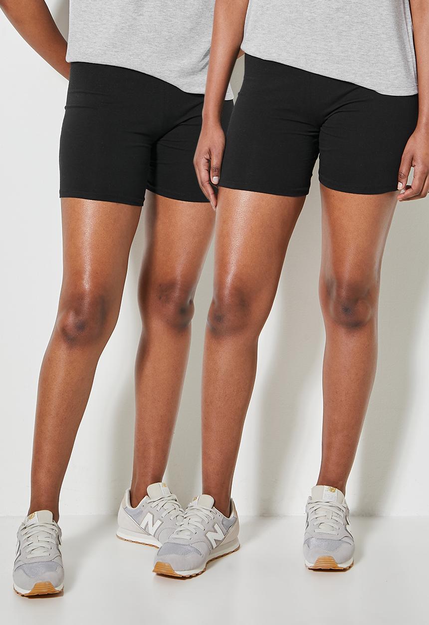 Superbalist - Short cycle shorts - black & black