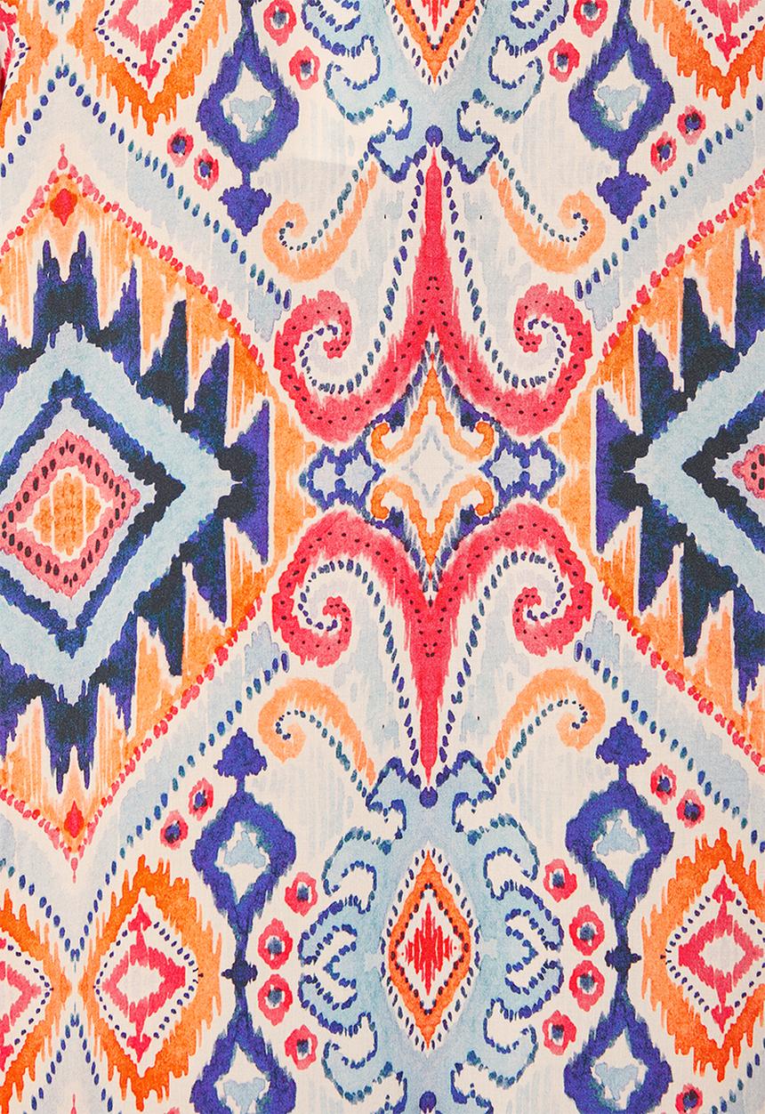 Superbalist - Midi cover up - water colour ikat
