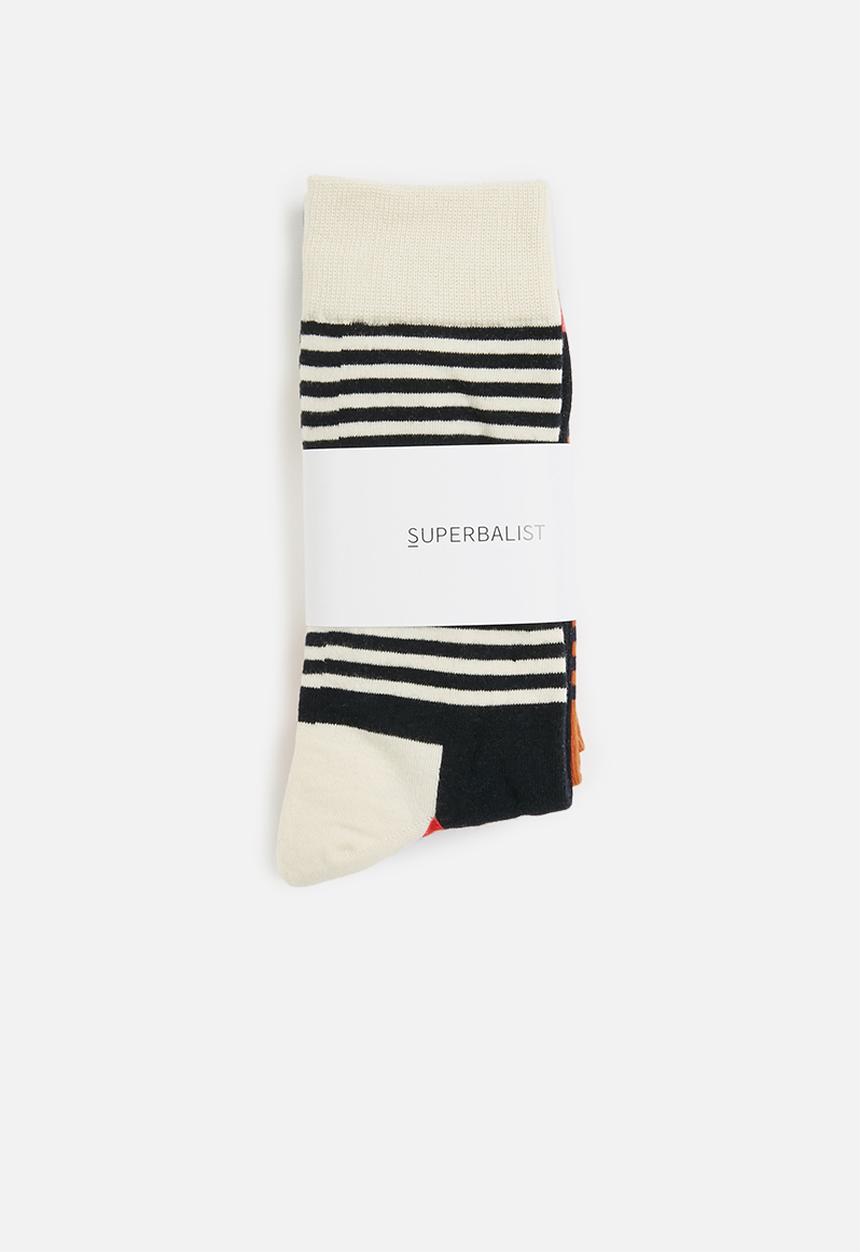 Superbalist - Stripe novelty 2 pack - multi