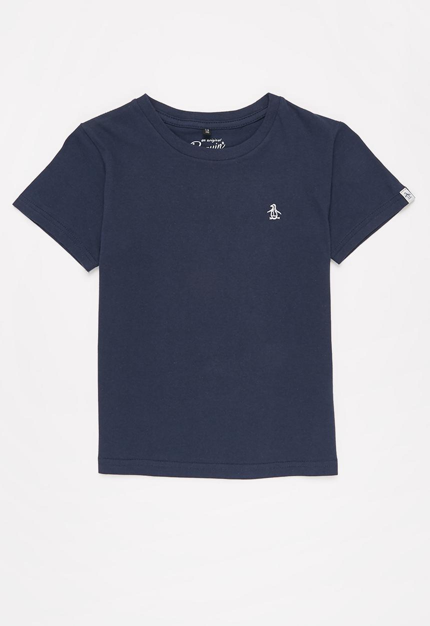 Original Penguin - Embroidered short sleeve tee - dark sapphire