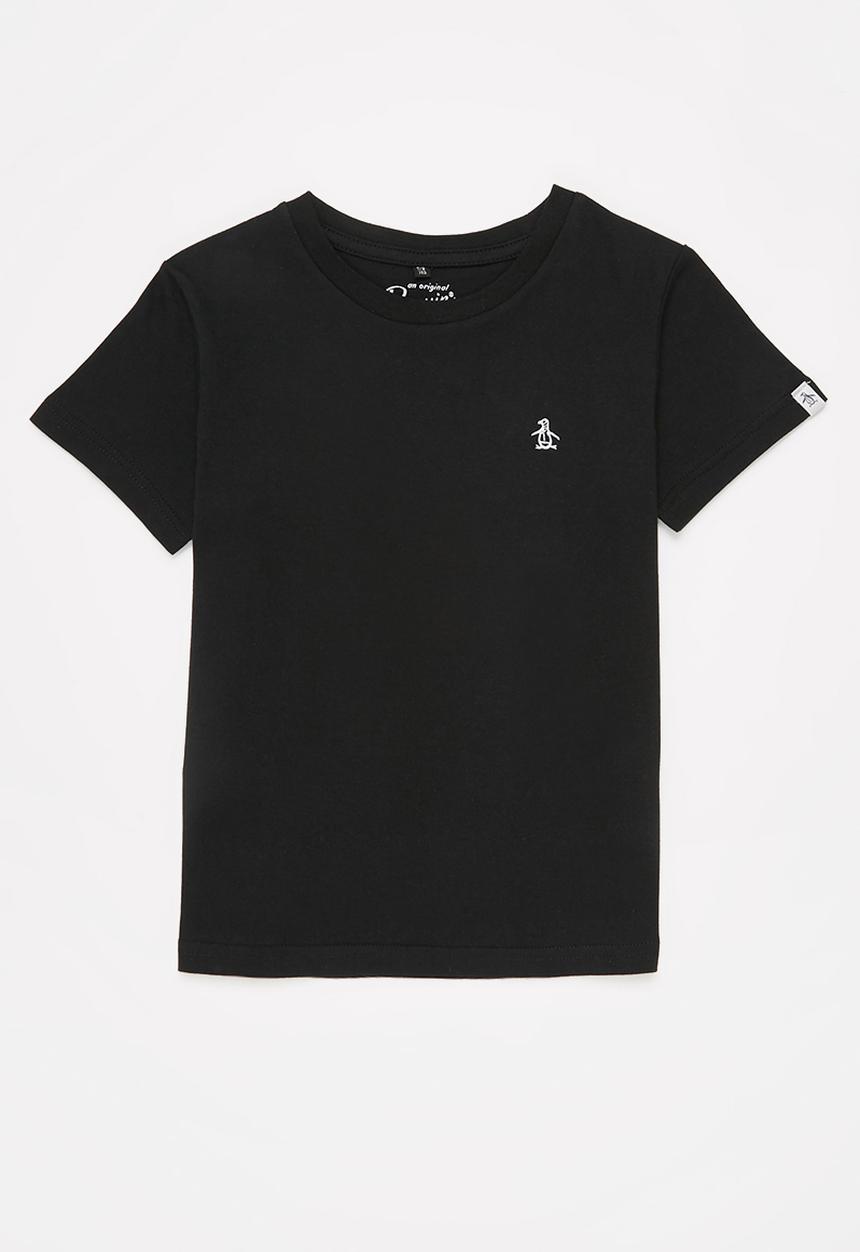 Original Penguin - Embroidered short sleeve tee - black
