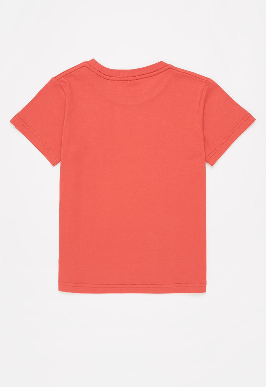 Original Penguin - Embroidered short sleeve tee - red ochre