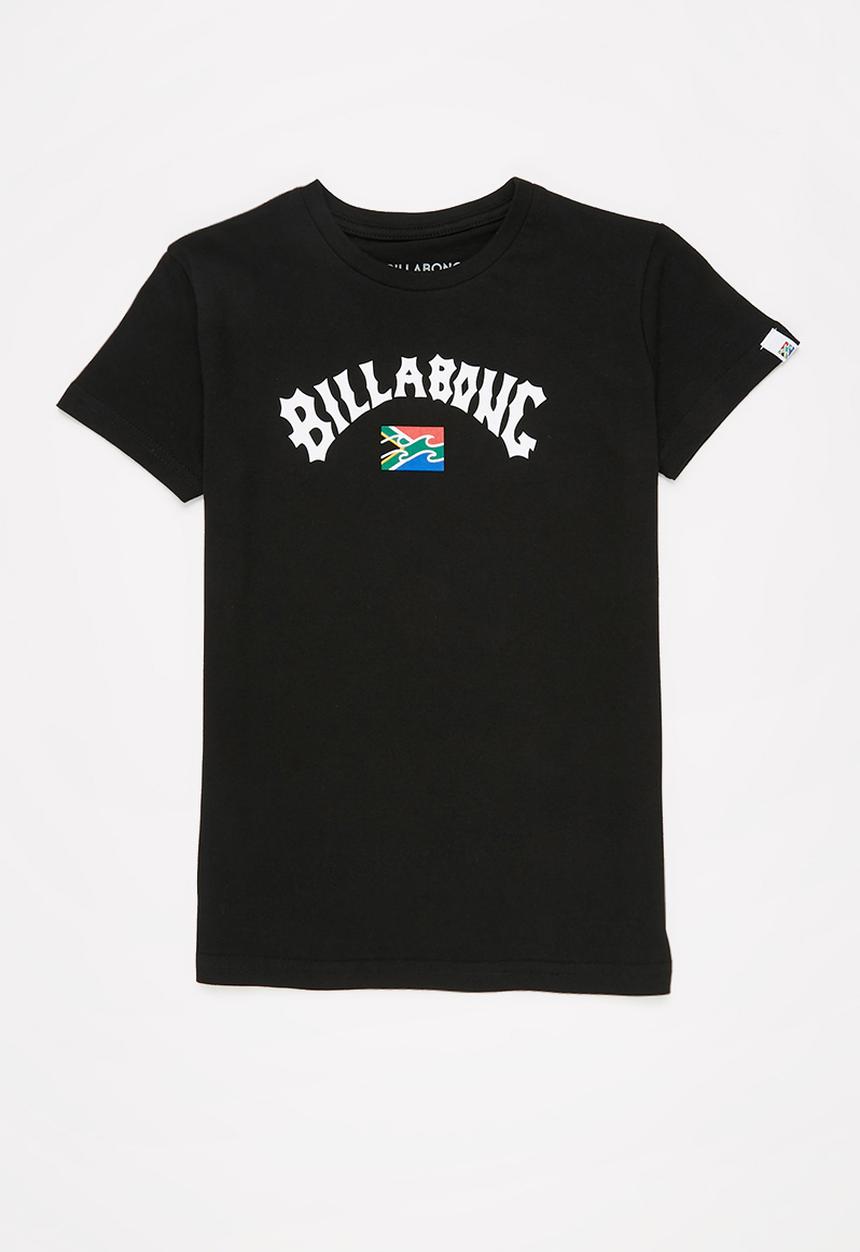Billabong  - Boys new arch short sleeve tee - black