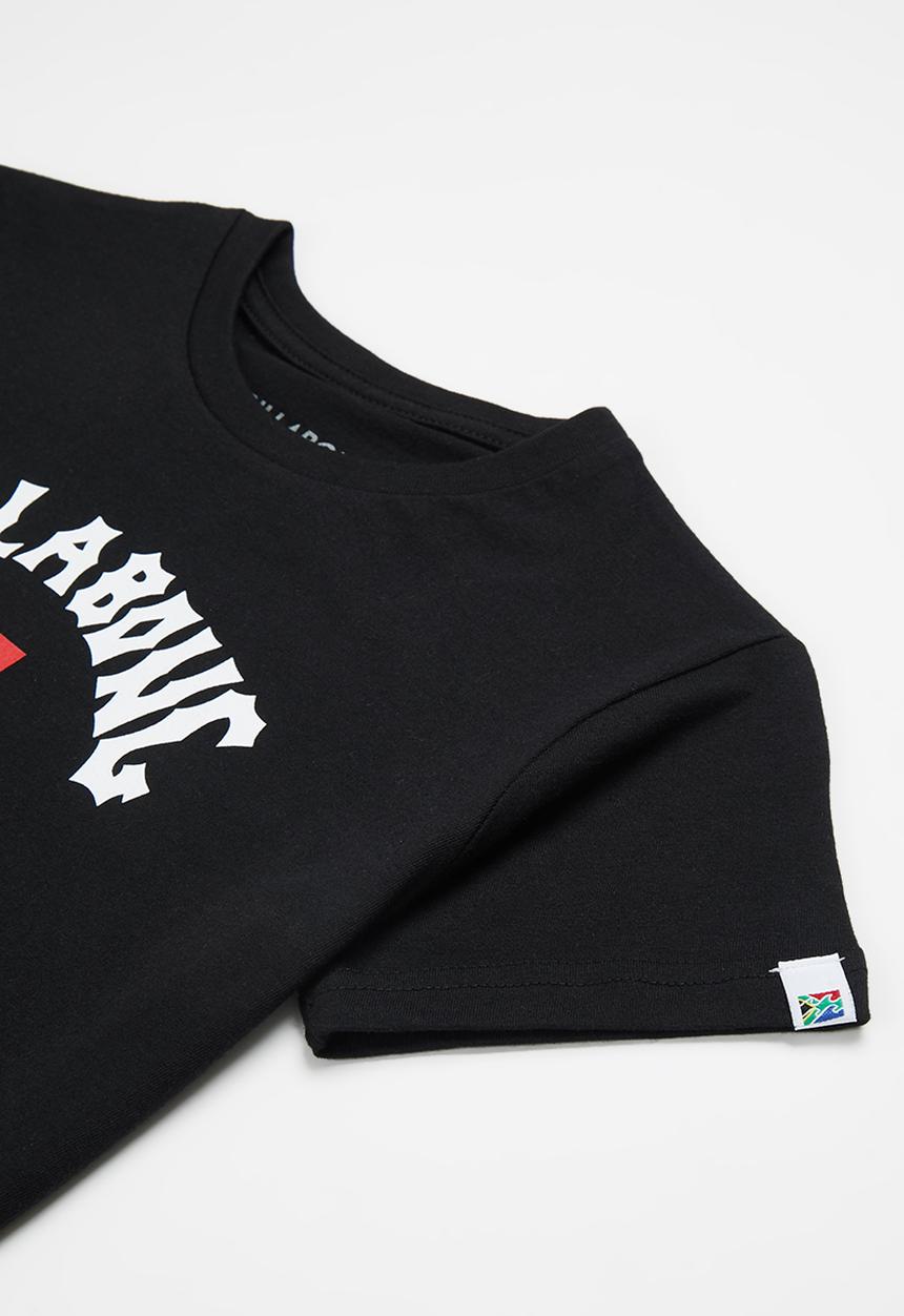Billabong  - Boys new arch short sleeve tee - black