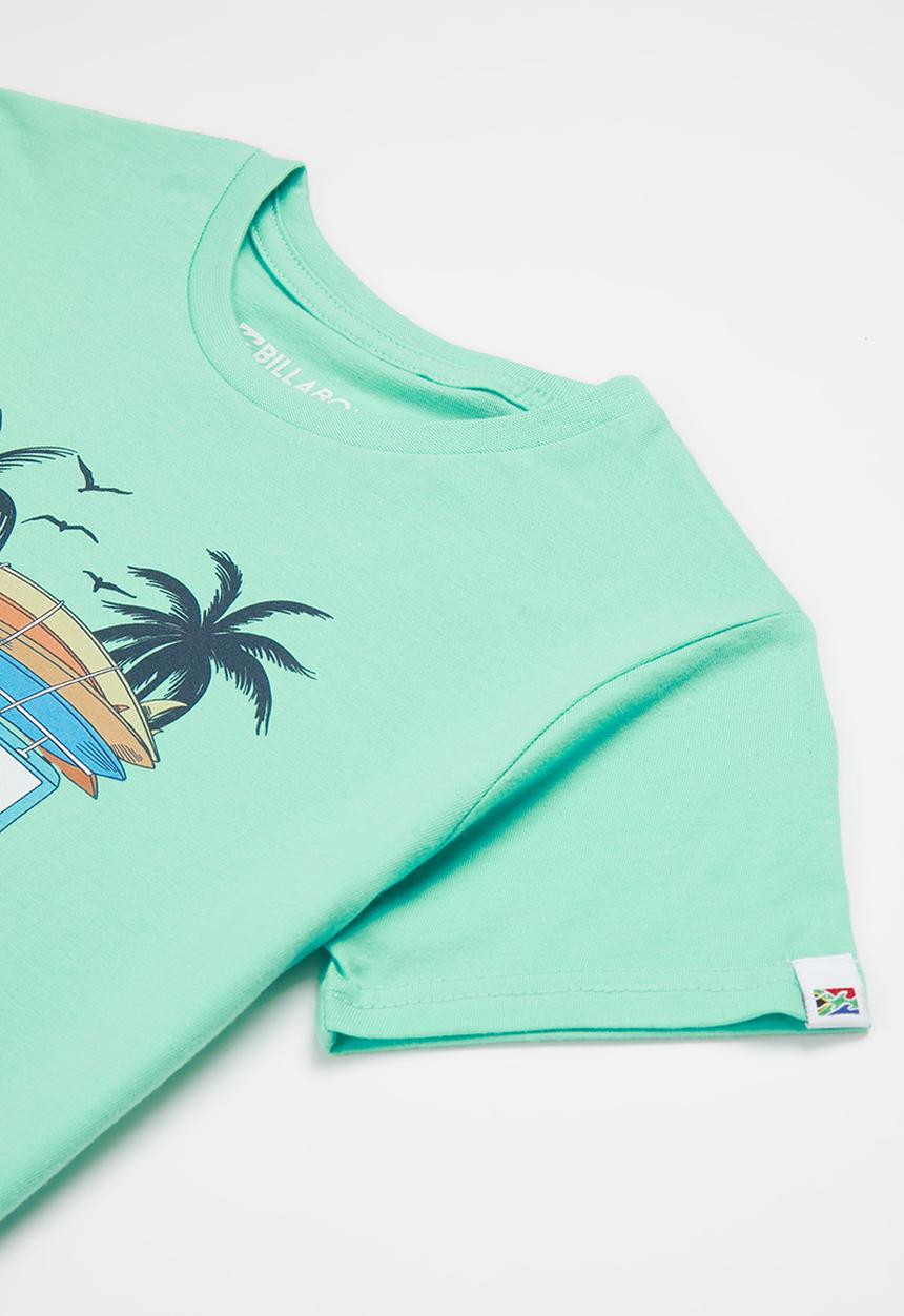Billabong  - Boys trip short sleeve tee - light blue