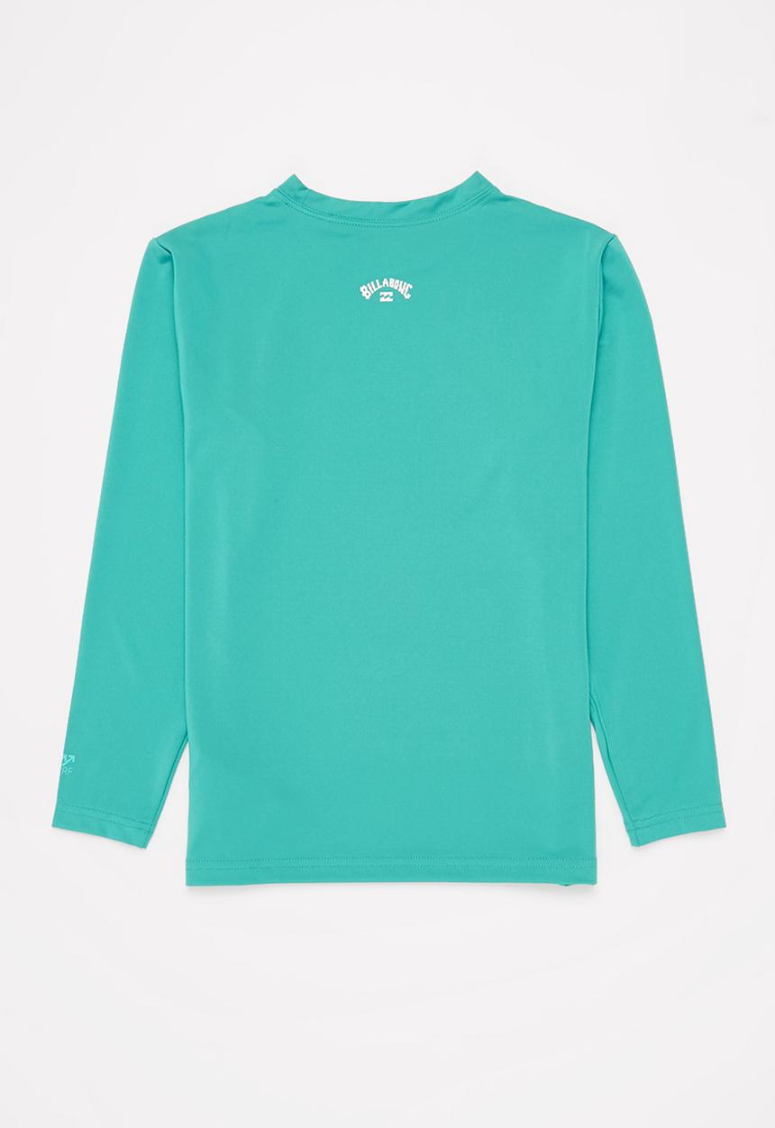 Billabong  - All day wave kids lf long sleeve tee - blue
