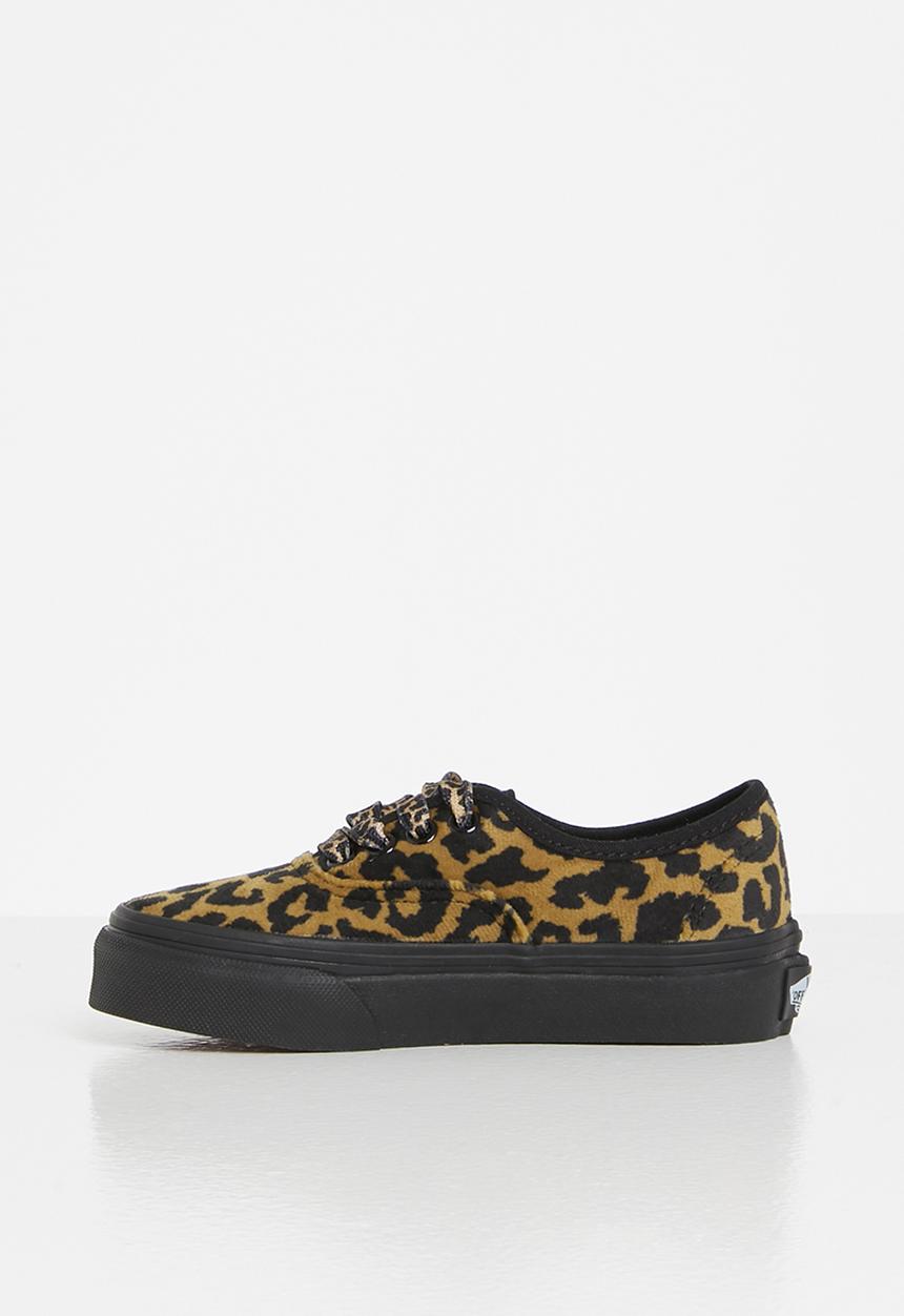 Vans - Uy authentic - (leopard fur) leopard/true white 
